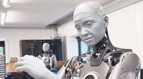 The world's newest Amika robot