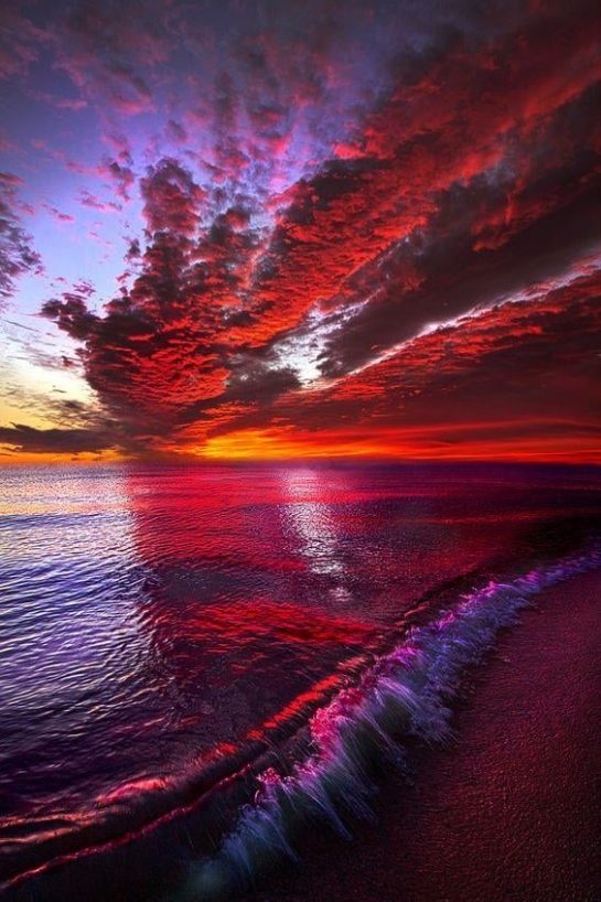 Sunrise of Lake Michigan