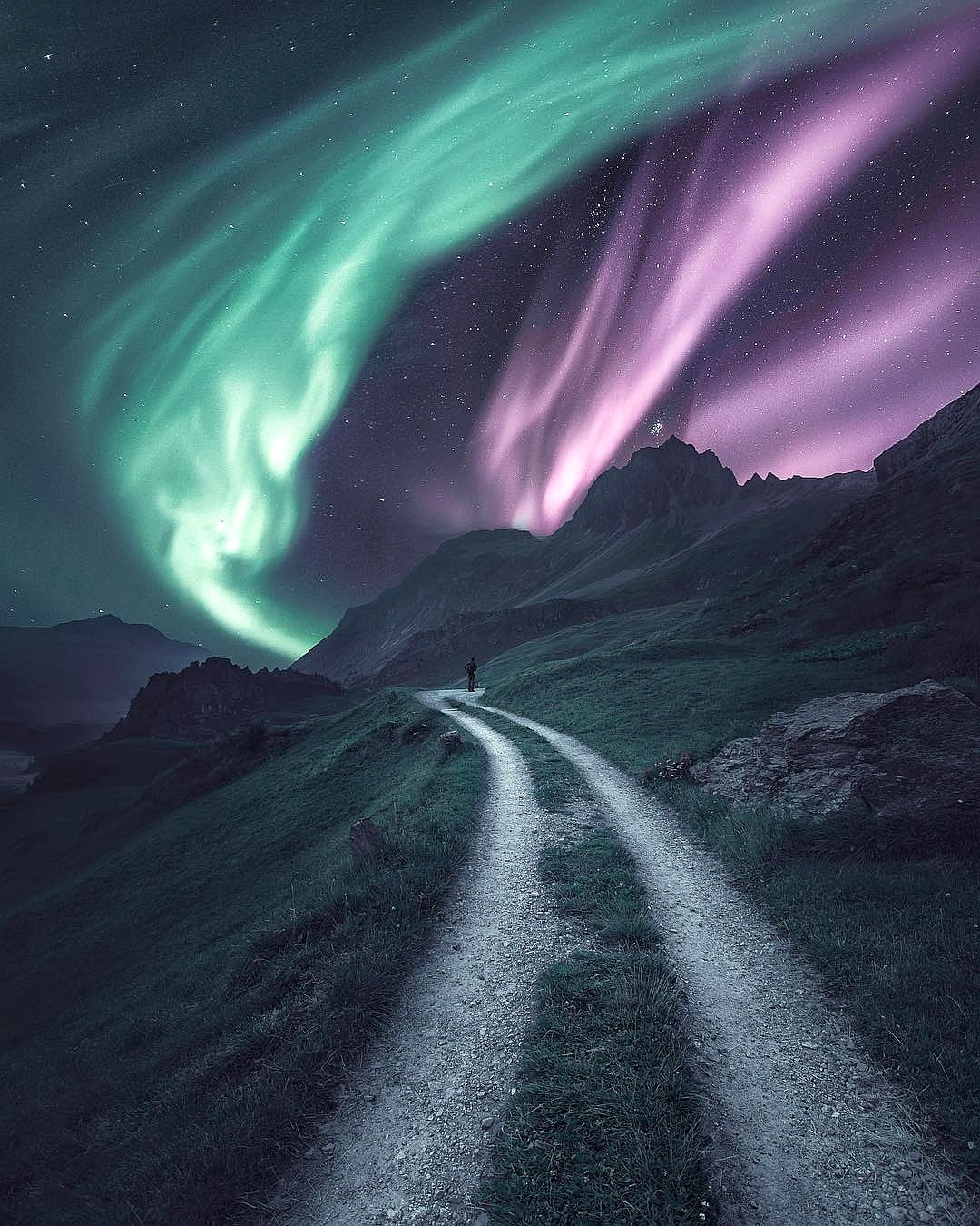 The surreal Northern Lights Suomi, Finland