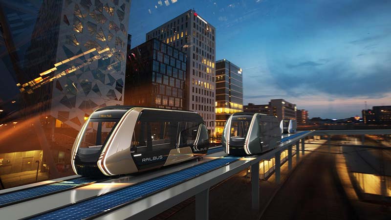 Railbus a new sustainable, feasible and environmentally friendly solution