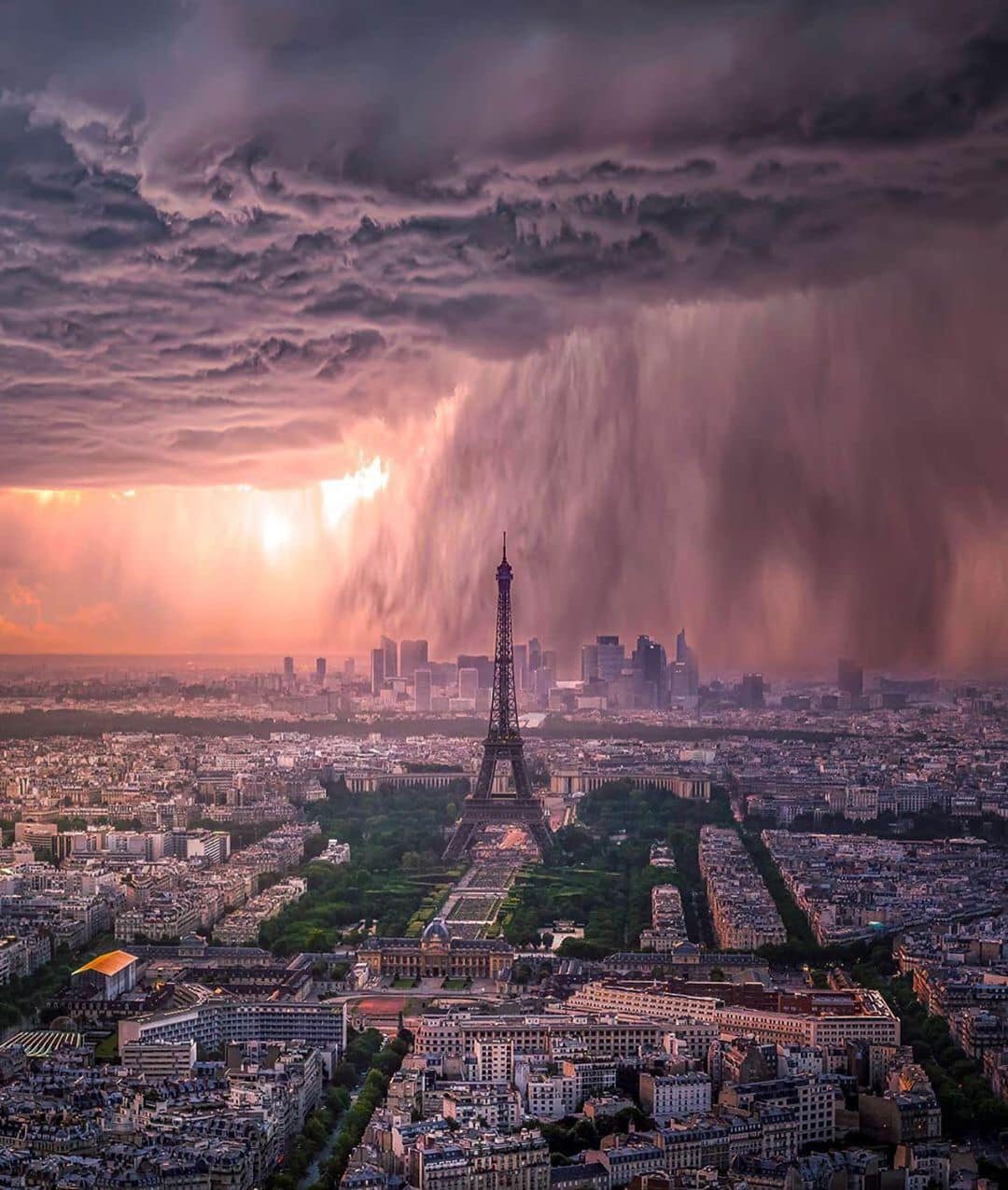 Rainy day in Paris